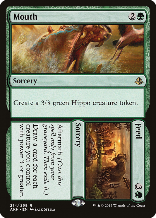 Mouth // Feed (AKH-214) (Foil)