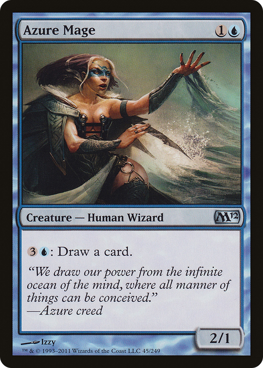 Azure Mage (M12-045) (Foil)