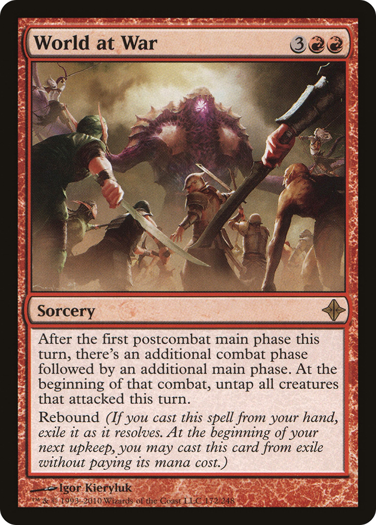 World at War (ROE-172) (Foil)