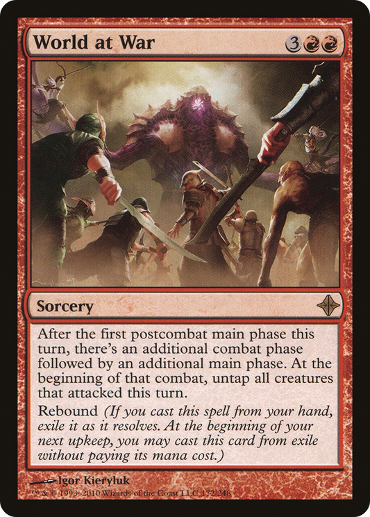 World at War (ROE-172) (Foil)