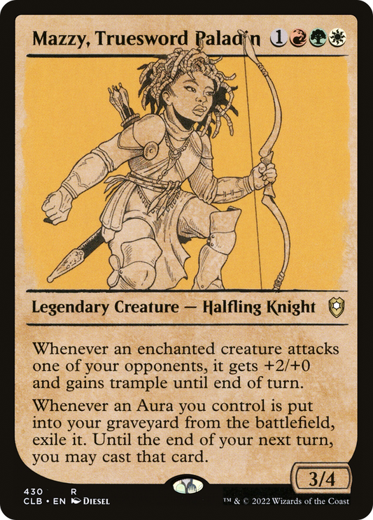 Mazzy, Truesword Paladin (CLB-430) (Showcase)