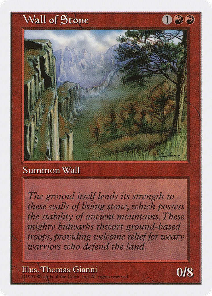 Wall of Stone (5ED-274)