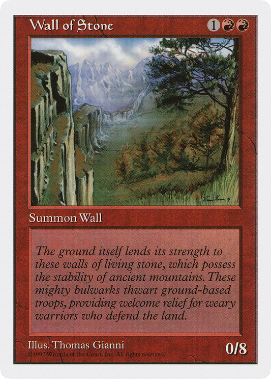 Wall of Stone (5ED-274)