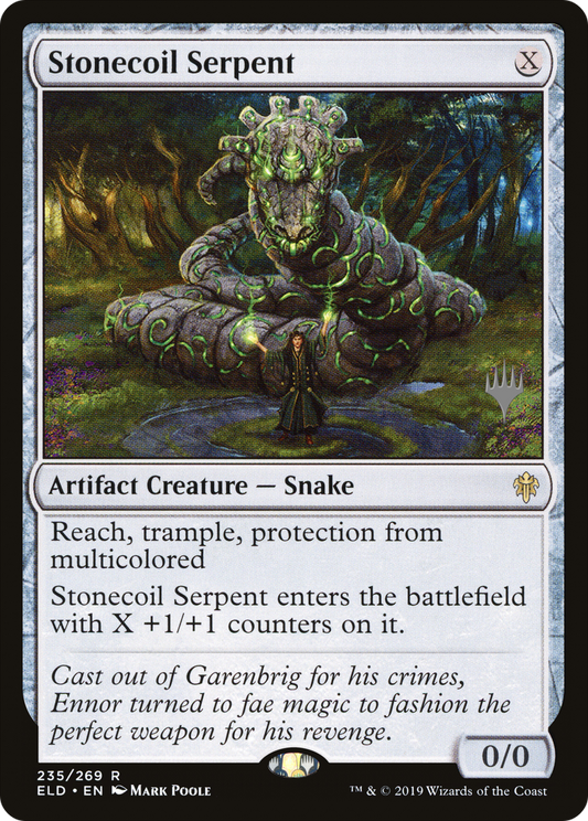 Stonecoil Serpent (PPELD-235P) (Foil)