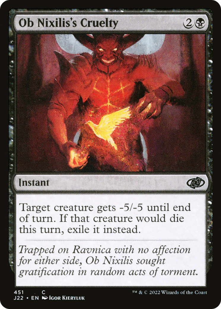 Ob Nixilis's Cruelty (J22-451)
