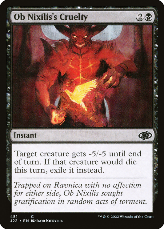 Ob Nixilis's Cruelty (J22-451)