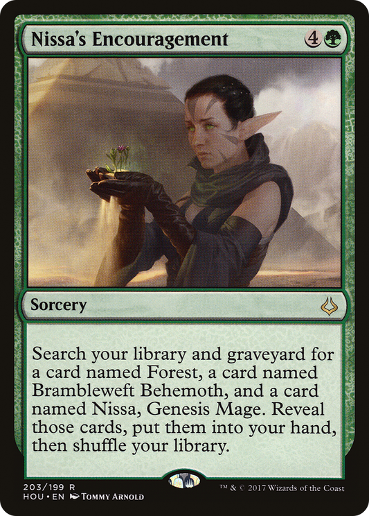 Nissa's Encouragement (HOU-203)