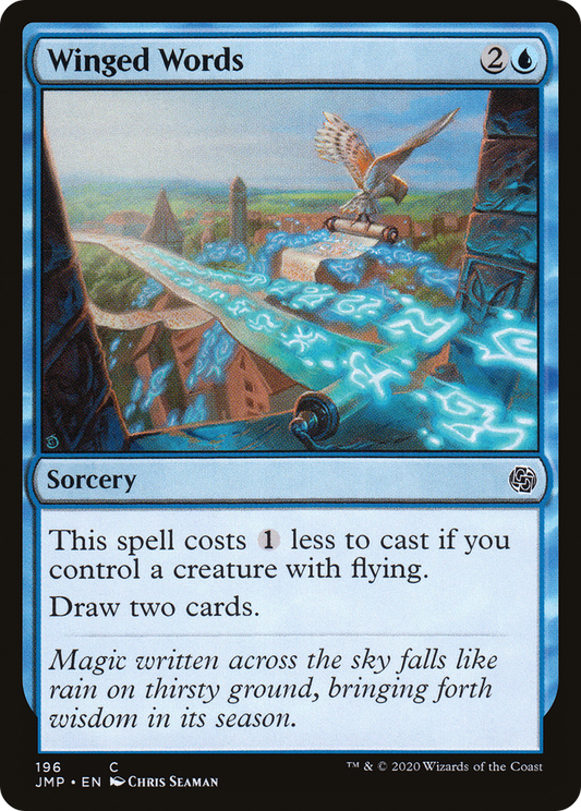 Winged Words (JMP-196)