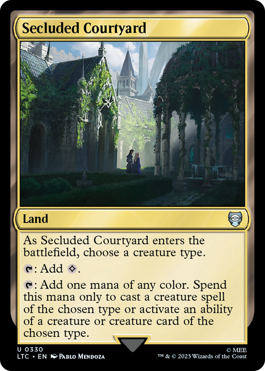Secluded Courtyard (LTC-330)