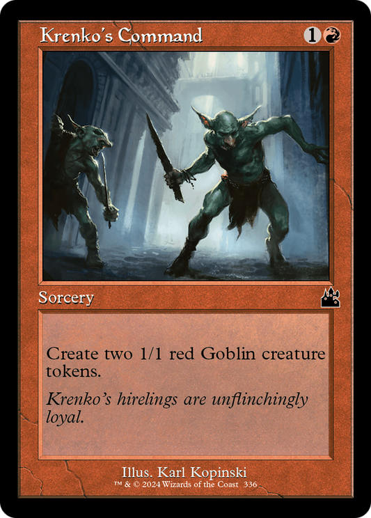 Krenko's Command (RVR-336) (Foil)