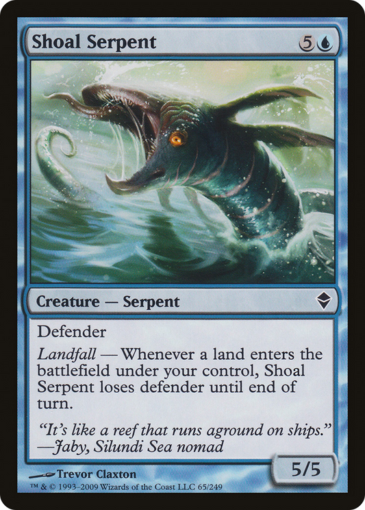Shoal Serpent (ZEN-065) (Foil)