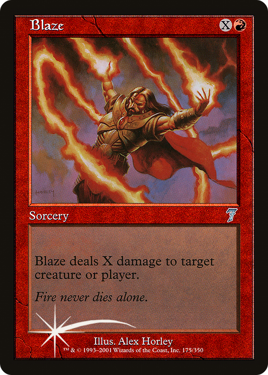 Blaze (7ED-175★) (Foil)
