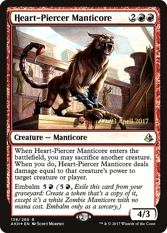 Heart-Piercer Manticore (PRE-138S) (Foil)