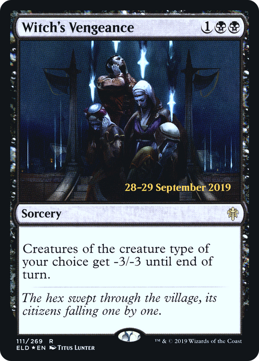 Witch's Vengeance (PRE-111S) (Foil)