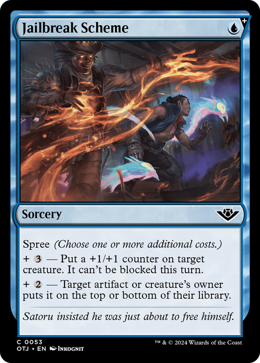 Jailbreak Scheme (OTJ-053)