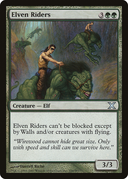 Elven Riders (10E-259) (Foil)