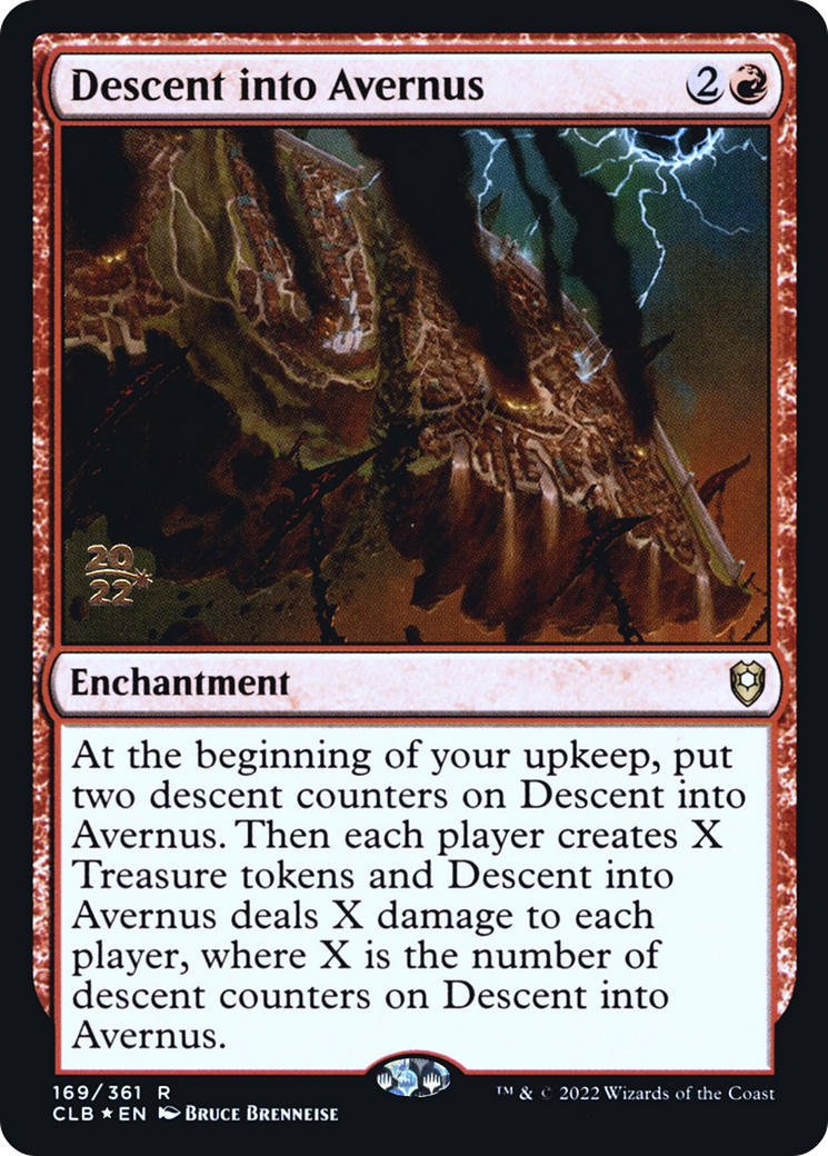 Descent into Avernus (PRE-169S) (Foil)