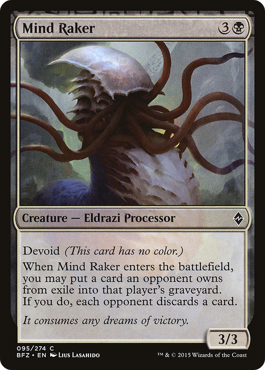 Mind Raker (BFZ-095) (Foil)