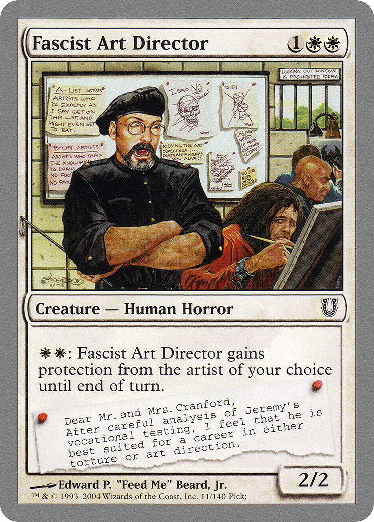 Fascist Art Director (UNH-011)