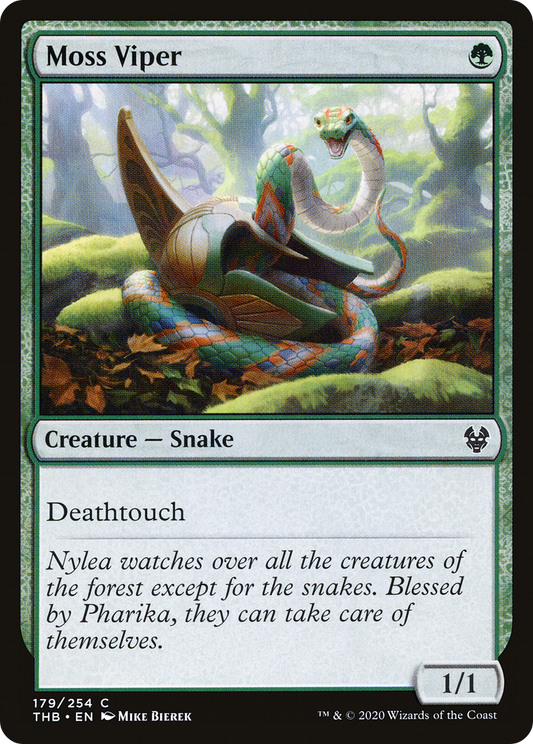 Moss Viper (THB-179) (Foil)