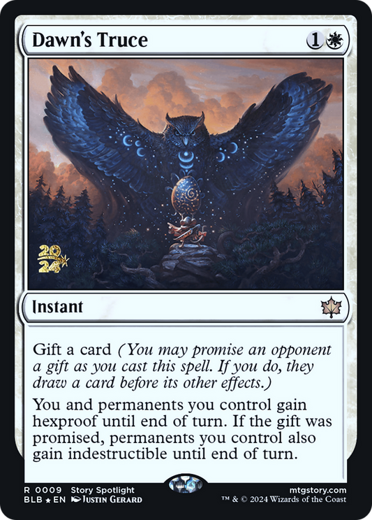 Dawn's Truce (PRE-09S) (Foil)