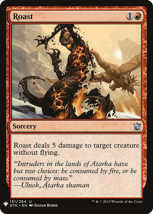 Roast (LIST-DTK-151)