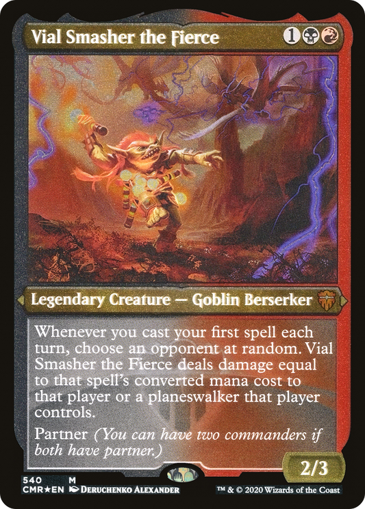 Vial Smasher the Fierce (CMR-540) (Etched Foil)