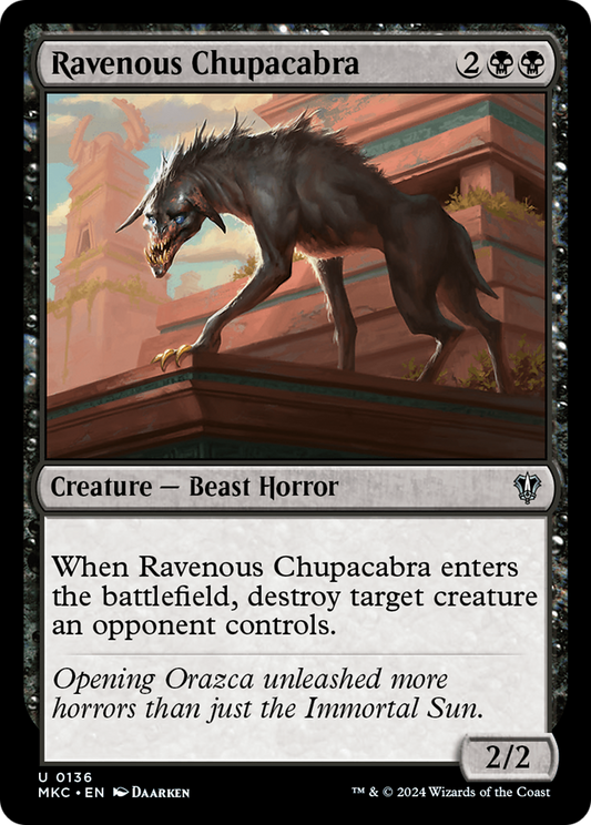 Ravenous Chupacabra (MKC-136)