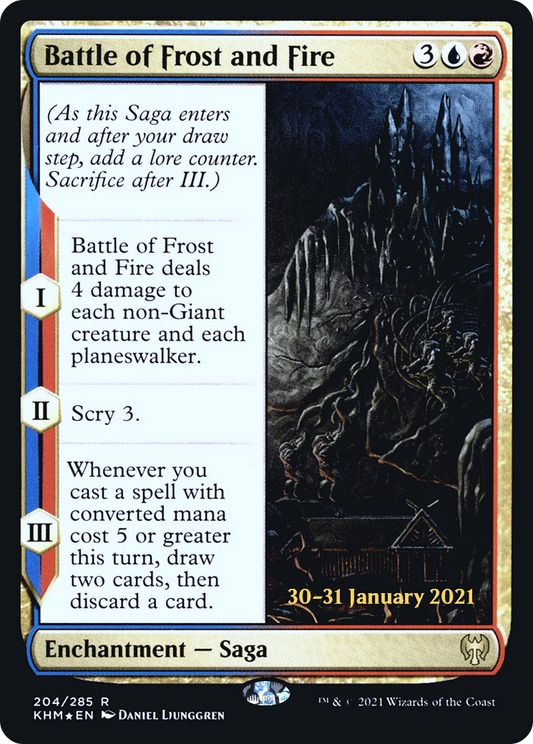 Battle of Frost and Fire (PRE-204S) (Foil)