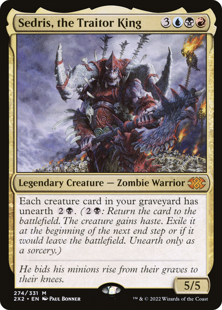 Sedris, the Traitor King (2X2-274)