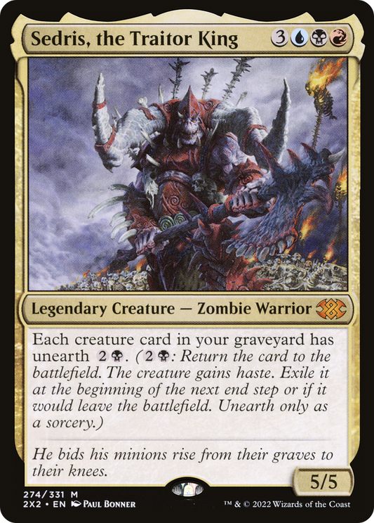 Sedris, the Traitor King (2X2-274)
