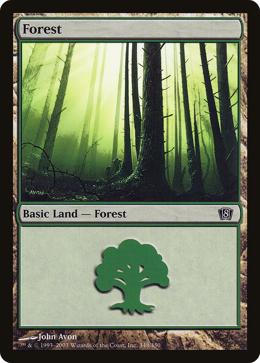 Forest (8ED-348★) (Foil)