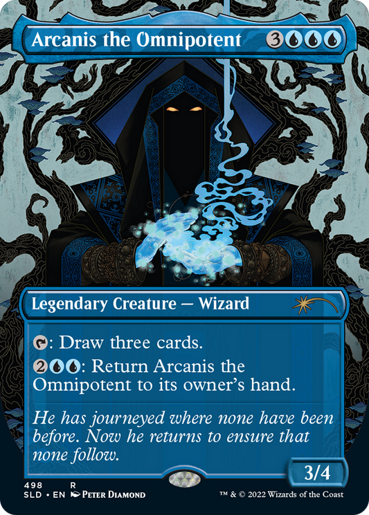Arcanis the Omnipotent (SLD-498) (Borderless) (Foil)