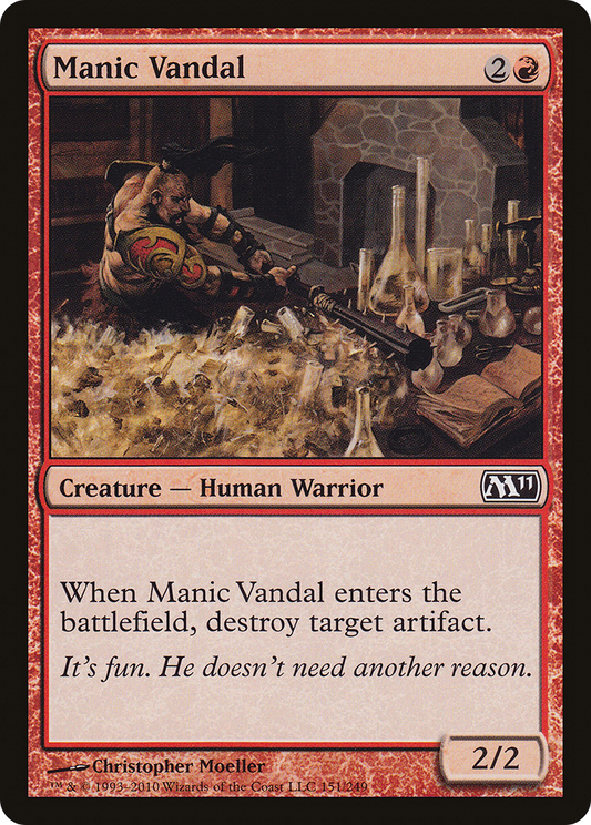 Manic Vandal (M11-151) (Foil)