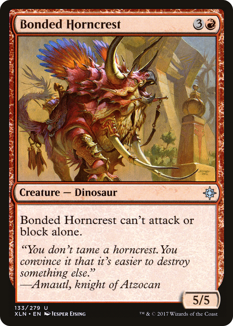 Bonded Horncrest (XLN-133) (Foil)