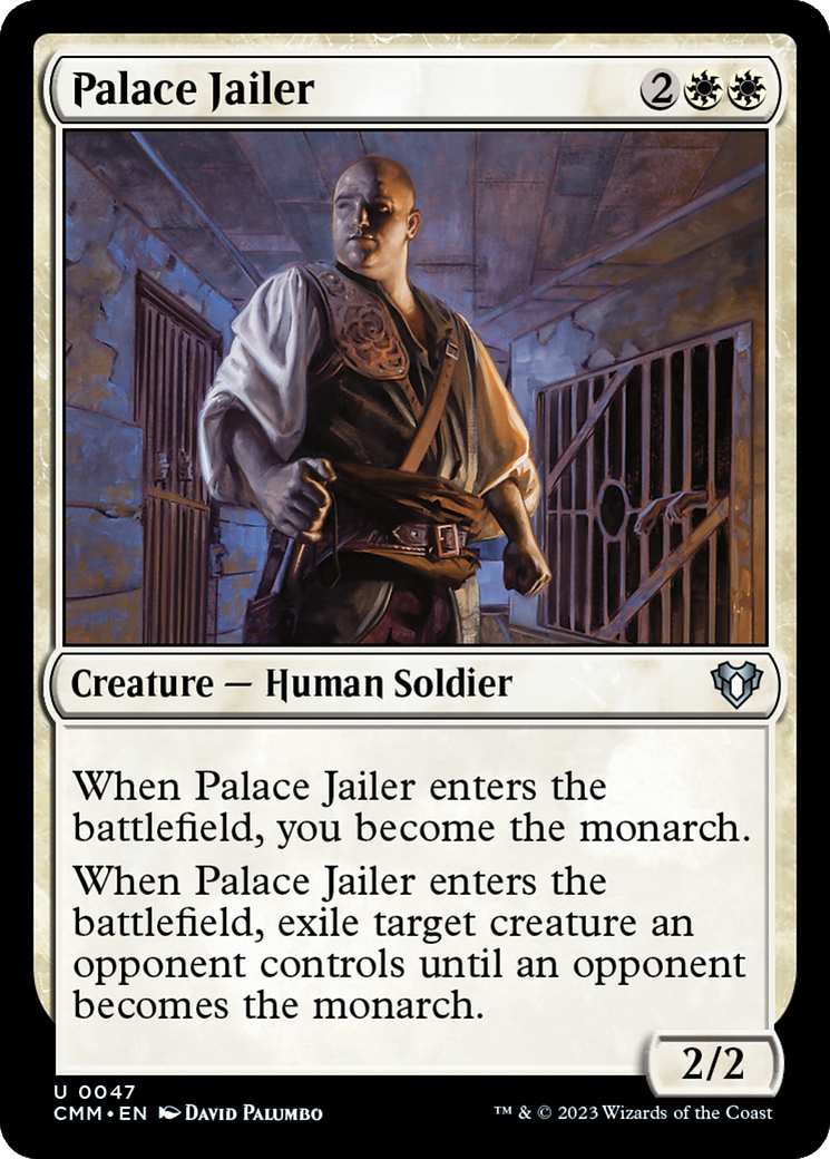 Palace Jailer (CMM-047) (Foil)