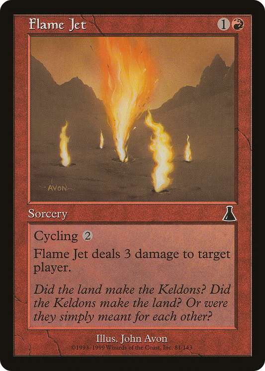 Flame Jet (UDS-081) (Foil)