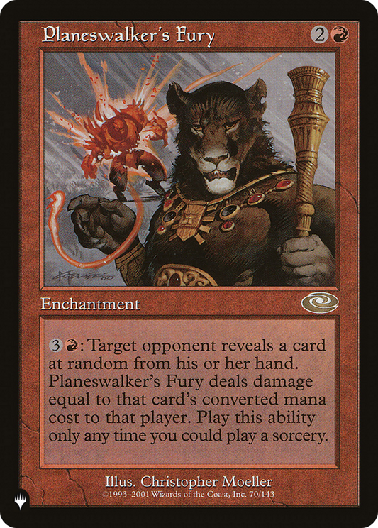 Planeswalker's Fury (LIST-PLS-70)