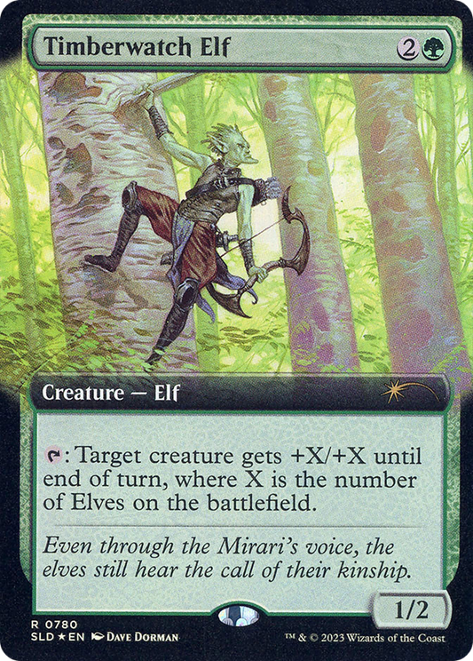 Timberwatch Elf (SLD-780) (Extended Art) (Foil)