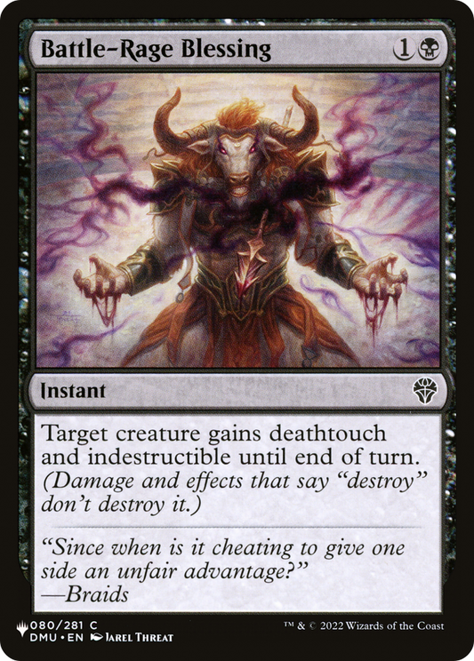 Battle-Rage Blessing (LIST-DMU-80)