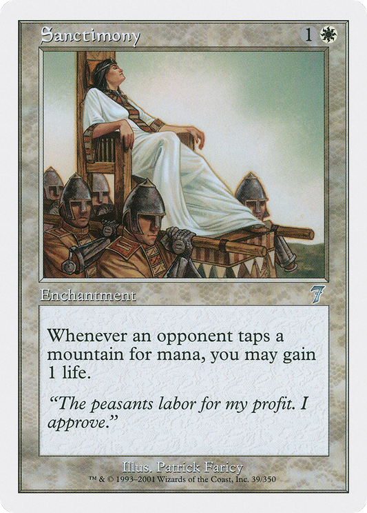Sanctimony (7ED-039)