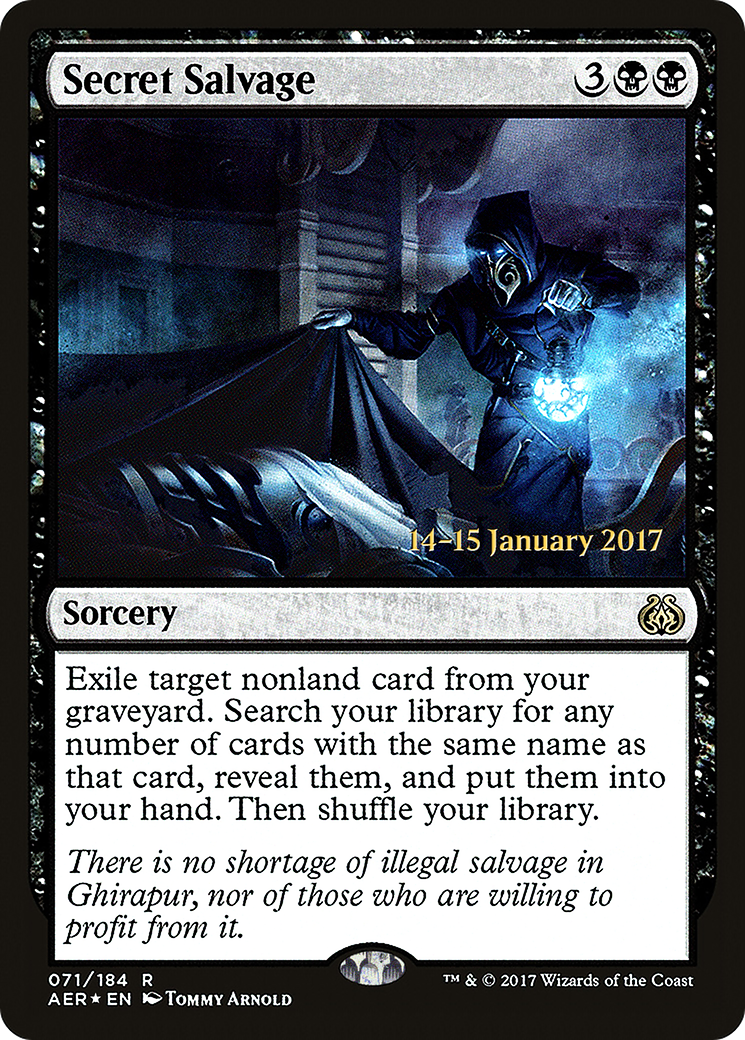 Secret Salvage (PRE-71S) (Foil)