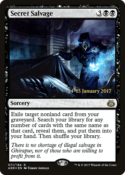 Secret Salvage (PRE-71S) (Foil)