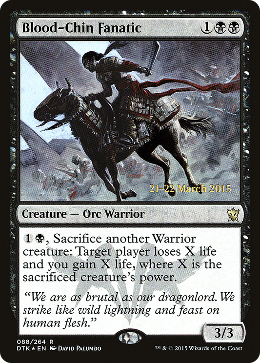 Blood-Chin Fanatic (PRE-88S) (Foil)