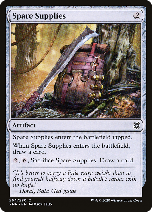 Spare Supplies (ZNR-254)