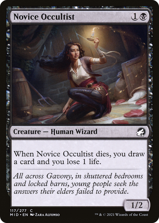 Novice Occultist (MID-117) (Foil)