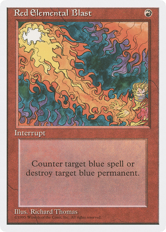 Red Elemental Blast (4ED-218)