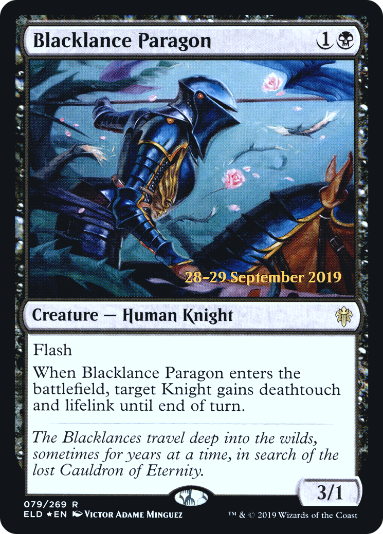 Blacklance Paragon (PRE-79S) (Foil)
