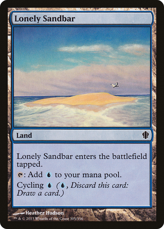 Lonely Sandbar (C13-305)