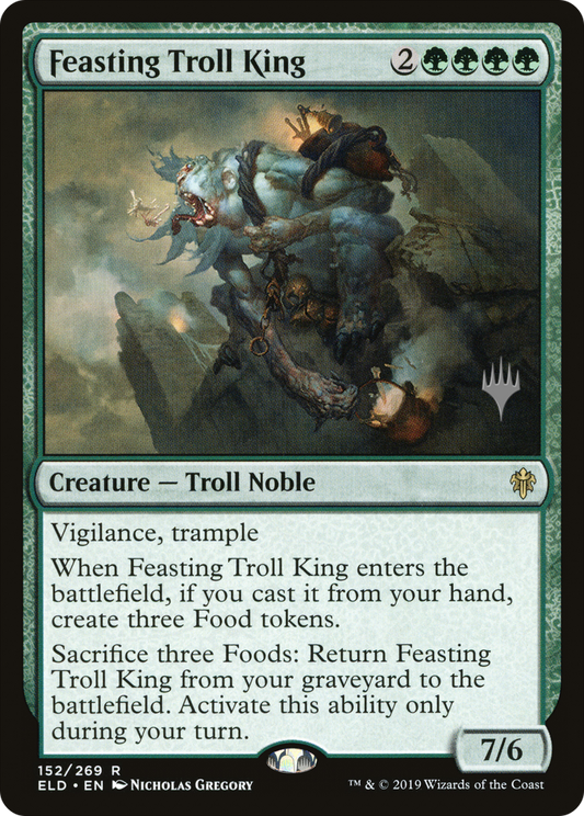 Feasting Troll King (PPELD-152P) (Foil)